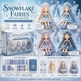 thumbnail image 5 of Butterfly Fairy Patchwork Sewing DIY Kit, 10 Styles Pre-Cut Fabric Hand Stitching Craft Set No Sewing Machine for Girls Handmade Fairy Doll Ornament Gift, 5 of 7