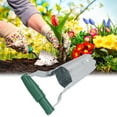 thumbnail image 4 of Bulbs Transplanter, Iron + ABS Bulb Planter 1in-4in Depth Mark Silver + Green Spring Handle  For Trees For Vegetables, 4 of 8