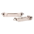 thumbnail image 2 of Silver Rectangular Tray with Decorative Ring Handles-Small, 2 of 2