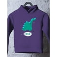 thumbnail image 3 of Cute Green Dino Hoodie Toddler -Image by Shutterstock,  5 Toddler, 3 of 4