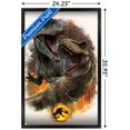 thumbnail image 3 of Jurassic World: Dominion - Giga Vs T. Rex Wall Poster, 22.375" x 34" Framed, 3 of 6