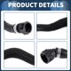 thumbnail image 5 of Manguera del radiador Unique Bargains No.17127612446 para BMW X1 2012-2015 para BMW Z4 2012-2016 Goma Negra 1 Pc Tubería de refrigerante con buen sellado, 5 of 7