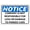Color 3029, variant on Metal Signs Road Sign Notice All Visitors Must Report To Site Office 8X12 Tin Metal Signs Road Street Sign Outdoor Decor Caution Signs