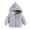 Gray, variant on Odeerbi 2025 Newborn Infant Baby Boys Girls dinosaur Hooded Pullover Tops Warm Clothes Coat