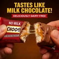 thumbnail image 7 of Dairy Free Chocolate Candy Bar with Caramel & Nougat – Vegan Chocolate Bar, Gluten Free, Kosher Parve – Tastes Like Milk Chocolate, Plant Based Candy Snack – Choco Munch Snack Bars (3), 7 of 7