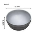 thumbnail image 1 of Lttoisl Lightweight Titanium Camping Bowl - Durable Double-Wall Insulated Square Cookware for Outdoor Picnic & Backpacking, Easy Clean, 1 of 8