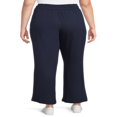 thumbnail image 2 of CHOK Women‘s Plus Size Wide-Leg Knit Pants, 2 of 7
