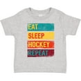 thumbnail image 3 of Inktastic Ice Hockey Eat Sleep Hockey Repeat Boys or Girls Toddler T-Shirt, 3 of 5