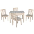 thumbnail image 3 of International Concepts Indoor Wood Kids Lift Top Table and 4 Chairs in Unfinished - 5 Piece Set, 3 of 14