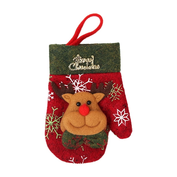Mini Cubiertos de Navidad Titulares de Vajilla con Cuerda Colgante Mini Titulares de Cubiertos Cubie Abody Alce