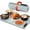 Blue, variant on FEPPO Food Warming Mat, Warming Mat for Food with Upgraded 500W Fast-Heating System, Roll-Up Food Warmer for Parties & Buffets (Gray)