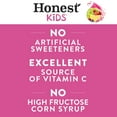 thumbnail image 4 of Honest Kids Organic Berry Good Lemonade Fruit Juice, 6.75 fl oz, 8 Pouches, 4 of 15