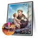 thumbnail image 2 of Cuadros Decorativos 5D DIY Diamond Drawing Full Round Drill St Anthony para la decoración del dormitorio (V3781) Likrtyny embutido en tela, 2 of 8