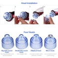 thumbnail image 2 of FELTECHELECTR Limpiador de poros facial eléctrico ETEREAUTY, extractor de acné por succión, eliminador de puntos negros, máquina exfoliante recargable., 2 of 6