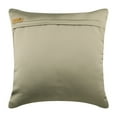 thumbnail image 2 of The HomeCentric Euro Pillow, Decorative Silver Pack of 2, 26x26 inch (65x65 cm) Throw Pillows For Couch, Satin Textured, Pintucks & Crystals Cushion Cover, Solid Color Modern Style - Silver Ceremony, 2 of 3