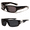 Black 91096 & Black 91058, variant on Hardcore 91058 Gangster Sunglasses Classic Lowrider Biker Cholo Designer Eyewear
