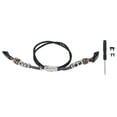 thumbnail image 2 of Retro Sports Watch Band Metal Beads Leather Strap Replacement for Honor 5 4 Applicable Wristband, 2 of 7