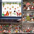 thumbnail image 3 of Pegatinas de Feliz Navidad para decoración del hogar, adhesivos de pared de alce y Papá Noel para exhibición de ventanas, Año Nuevo, 2023, 3 of 4