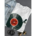 thumbnail image 3 of Retro Music Vinyl T-Shirt Women -SPIdeals Designs, Female x-Large, 3 of 4