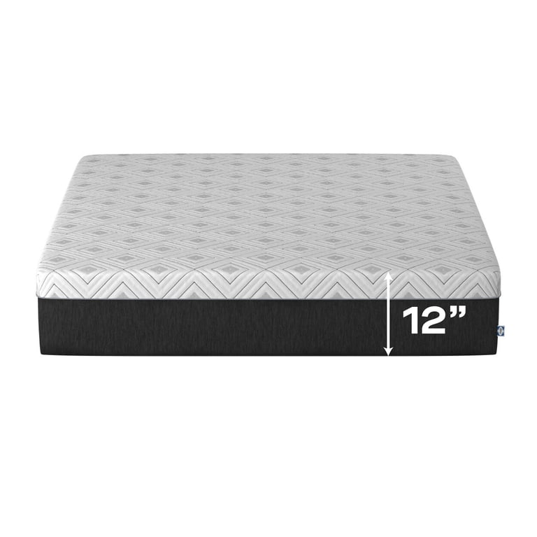 Sealy Essentials 12-Inch Soft Support Gel Memory Foam Mattress-in