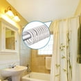 thumbnail image 7 of 30-Pack Bath Draping Loop Clamp Sliding: Easy-to-Use Hooks for Curtains and More - Weiß, 7 of 7