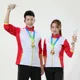 thumbnail image 4 of Traje de bádminton de manga larga Chaqueta deportiva de artes marciales para hombres y mujeres del equipo de China Traje de partido de bádminton Chándal ganador de premios, 4 of 5