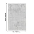 thumbnail image 3 of Minimalist Area Rug, Soft Low Pile Modern Indoor Rug for Living Room, Bedroom, Dining Room, Non-Slip Stain Resistant Throw Carpet for Farmhouse, Office & Dorm, Easy Clean Floor Mat, 3 of 6