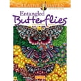 thumbnail image 3 of Adult Coloring Books: Insects Creative Haven Entangled Butterflies Coloring Book, (Paperback), 3 of 3