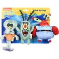 thumbnail image 1 of 3 Peluches Bob Esponja Diferentes Personajes Oficial Nickelodeon Plancton, Calamardo y Don Cangrejo, 1 of 2