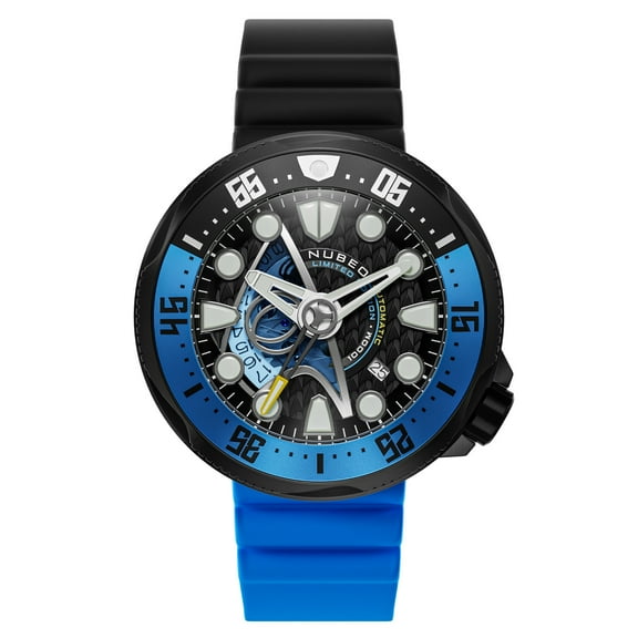 Nubeo Ventana Stainless Steel 50mm Automatic Wristwatch NB-6104-02