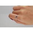 thumbnail image 5 of Gin & Grace 14KT WG Genuine Blue Sapphire and diamond accent Ring, 5 of 6