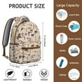 thumbnail image 6 of Cute Small Backpack for School with Wild Horse and Rainbow Patterns, Lightweight and Durable Travel Bag for Everyday Use, 6 of 6