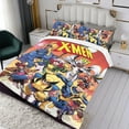 thumbnail image 3 of X-Men '97-themed Bed Sheet Set Three Piece Set Comfortable And Skin Friendly Unique Design Home Decor Gifts For Family Friends fans54x79Inches（135cm*200cm）, 3 of 6