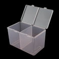 thumbnail image 3 of ZZwxWA 50% Off Clear 2 Nail Art Storage Box Rhinestone Bead Acrylic Crystal Jewelry Decorati, 3 of 4