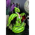 thumbnail image 6 of Colorful Garden Tropical Watermelon Green Thumb Dragon Statue Stanley Morrison, 6 of 6