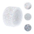 thumbnail image 4 of JUNWELL White Rhinestone Ribbon for DIY Crafts & Wedding Decor, 4 of 7