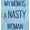 Light Blue, variant on Brisco Brands Moms Nasty Woman Political Saying Unisex Baby Bodysuits