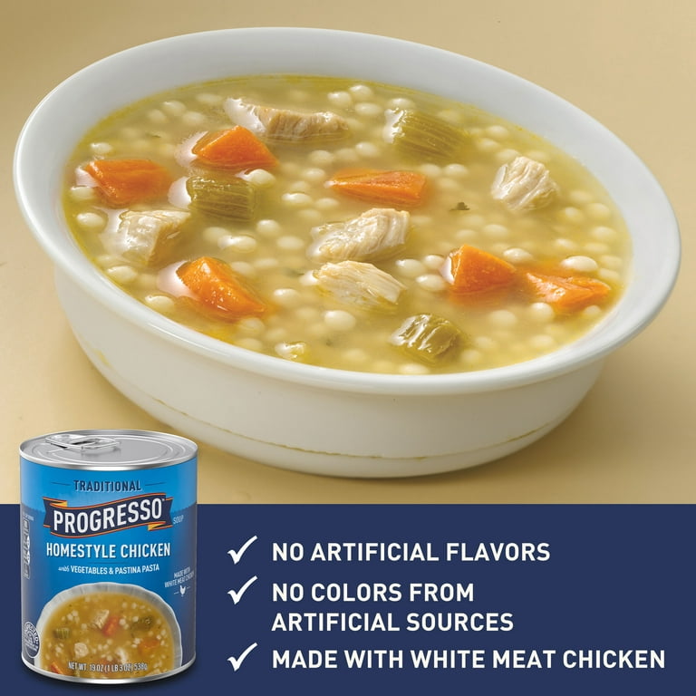 Save on Progresso Gluten Free Soup Homestyle Chicken Order Online