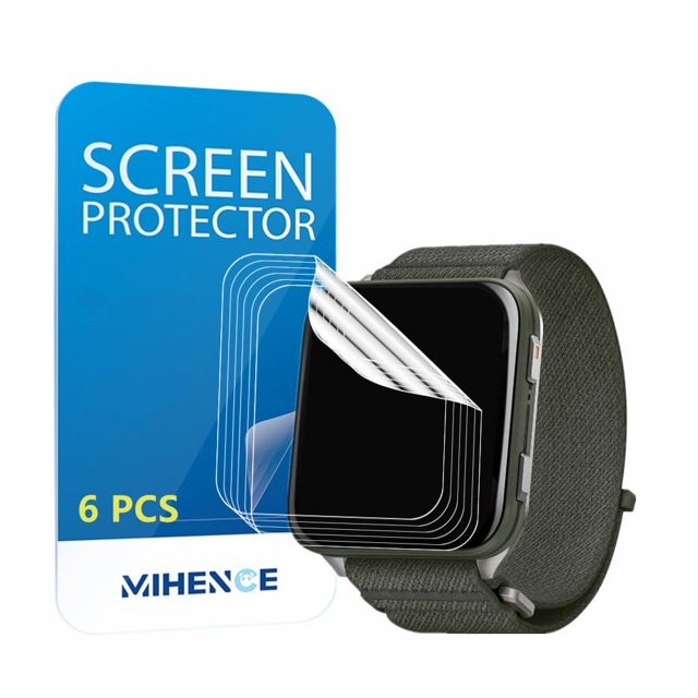 Mihence Protector De Pantalla Compatible Con Garmin Venu X1 Smartwatch Hd Tpu Película Protectora (6Pcs)