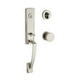 thumbnail image 4 of Baldwin Miami Single Cylinder Handleset with Contemporary Door Knob and Contemporary Round Rose, 4 of 4