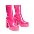 thumbnail image 3 of DREAM PAIRS Women's Platform Gogo Ankle Boots High Chunky Block Heel Square Toe Booties Shoes, 3 of 7