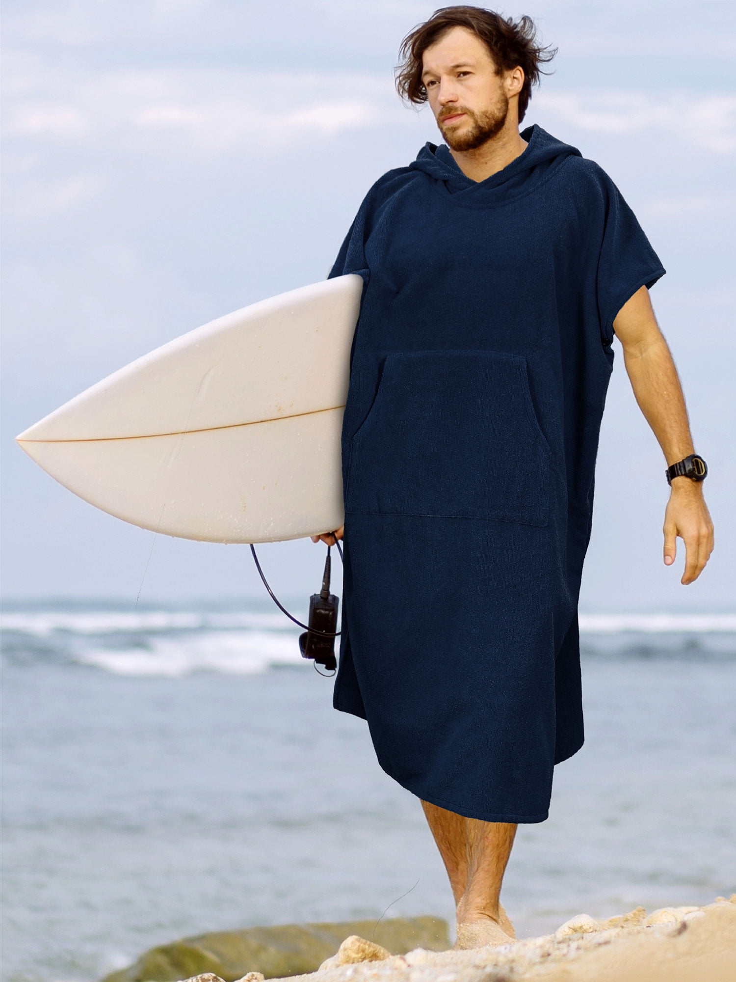 DORSAL Thick Microfiber Surf Poncho Robe for Wetsuit Changing