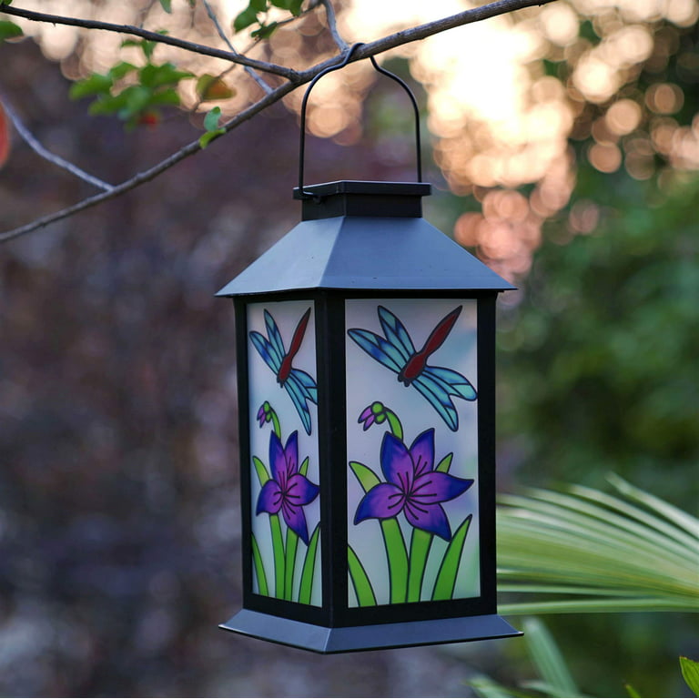 EXCMARK Solar Lanterns Outdoor Hanging Solar Lights Decorative for