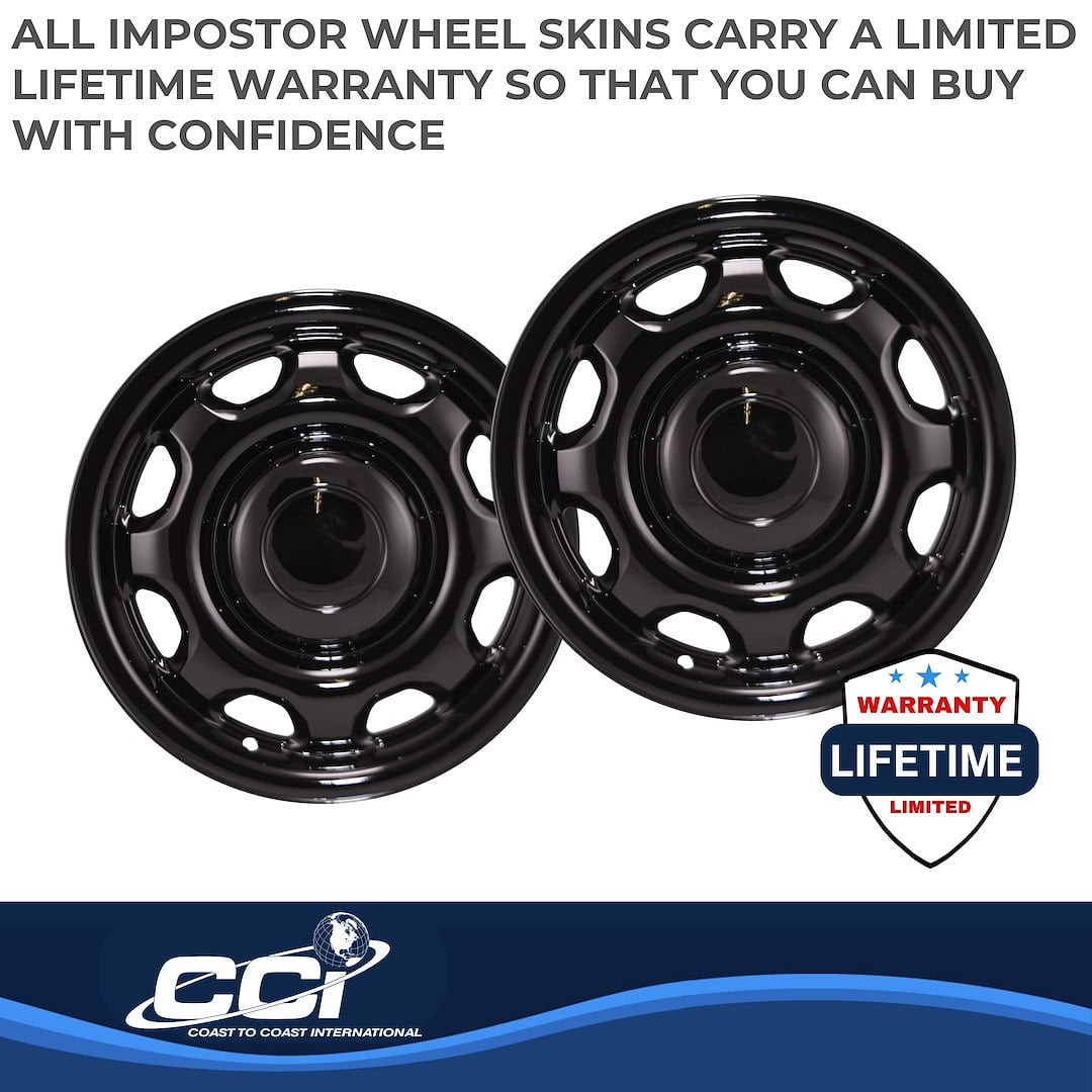 Coast To Coast IWCIMP80BLK IMPOSTOR ® WHEEL COVER