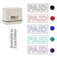 thumbnail image 7 of Printtoo Paid Self Inking Rubber Stamp Pre-Inked Office Stamp- Home Office Business Stationery, 47 x 20 mm Black, 7 of 7