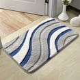 thumbnail image 5 of Bathroom Rugs under $5! kkbbma Bathroom Rug Mat, Soft Shaggy Luxury Microfiber Bath Rugs, Absorbent, Non-Slip, Machine Washable, Plush Bath Mats for Bathroom Floor, 5 of 6