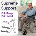 thumbnail image 2 of ProHeal Wheelchair Back and Lumbar Support Pillow Set - Lower Back Pain Relief - 22” x 32” x 3” / 20" x 16" x 3", 2 of 5