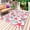 Reddish Brown Coral Red White, variant on Summer Red Starfish Outdoor Rug 5x7 Ft - Reversible Patio Rug Outdoor Camping Rugs, Green Coral Coastal Ocean Abstract Washable Indoor Outdoor Area Rugs, Non-Slip Outdoor Carpet Runner for Deck/Porch