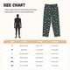 thumbnail image 3 of Balery River Freshwater Fish Pantalones de pijama para mujer, pijamas ultraligeros, pantalones de estar por casa-Small, 3 of 6