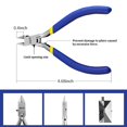 thumbnail image 4 of Modelo Nipper stedi, 12 cm, ultrafino, de un solo filo, azul, 4 of 6
